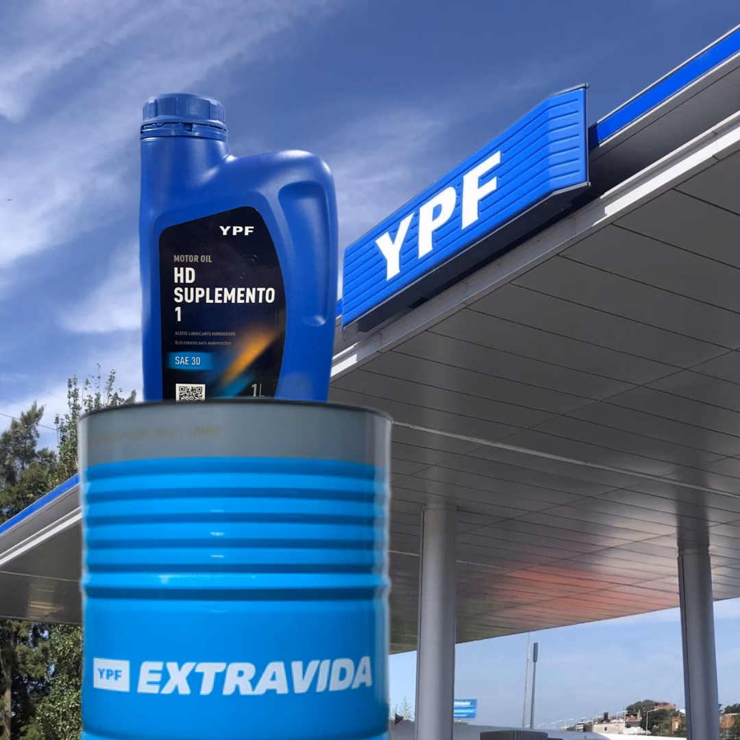 ¿Cuántos litros tiene un tambor de aceite de motor?