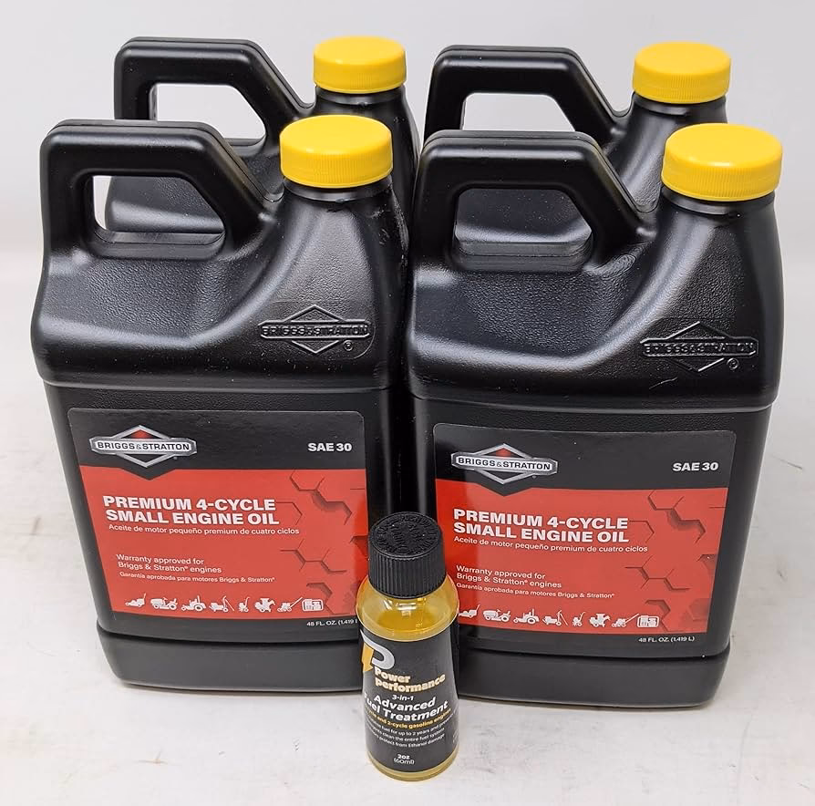 ¿Qué tipo de aceite lleva el motor Briggs Stratton?