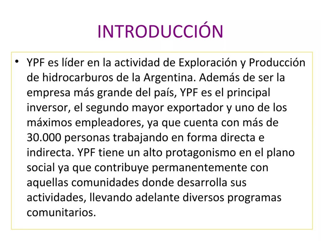Las 3 Dimensiones de la Comunicación de YPF