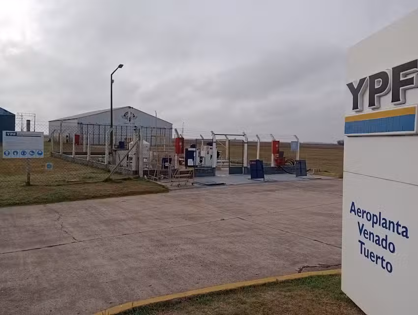 AEROPLANTA YPF AVIACIÓN (SAFV/VNO)