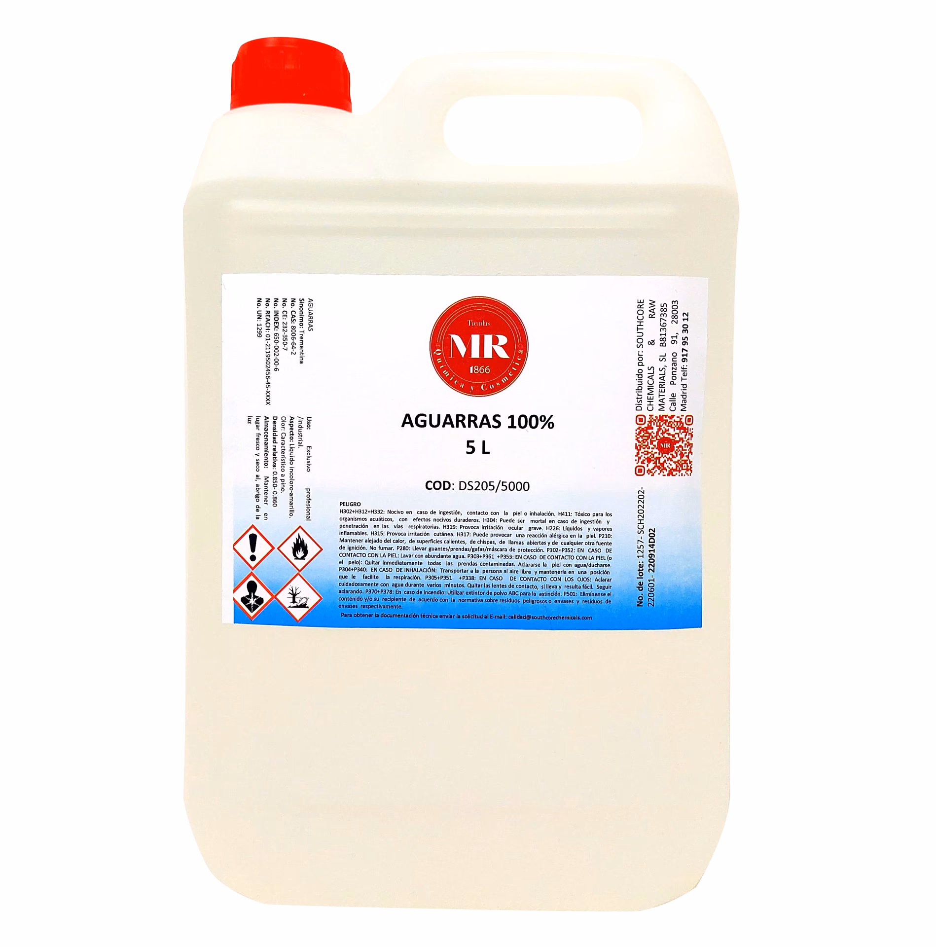 ¿Es tóxico el aguarrás?