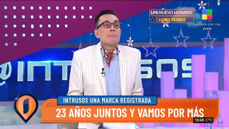 Intrusos: Horario, historia y conductores del show