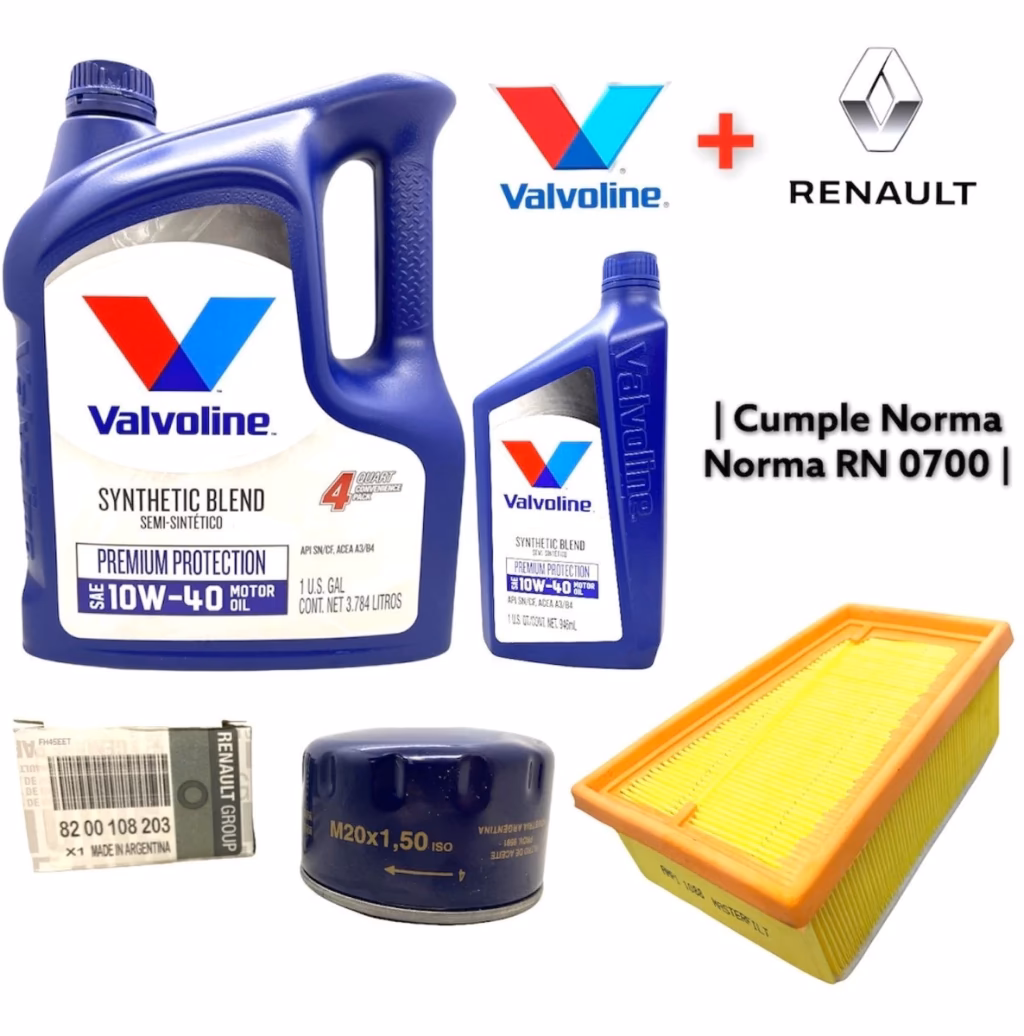 ¿Cuánto vale un cambio de aceite en Renault?