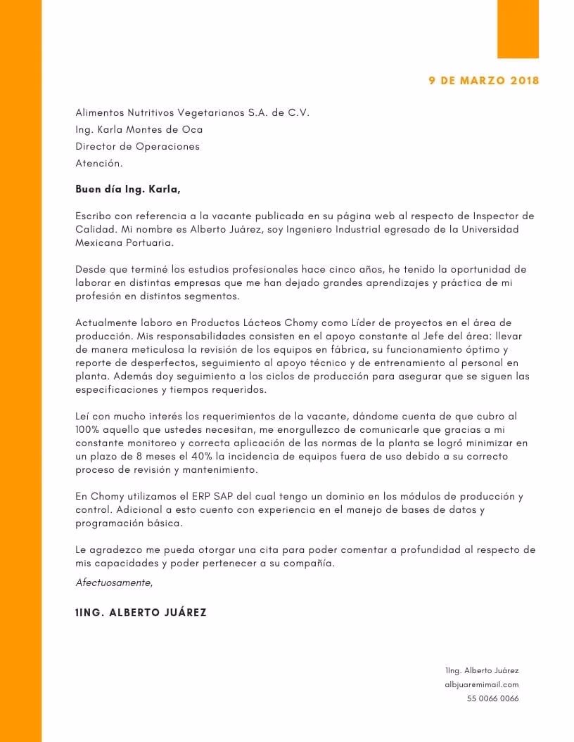 ¿Cómo hacer una carta de presentación comercial?