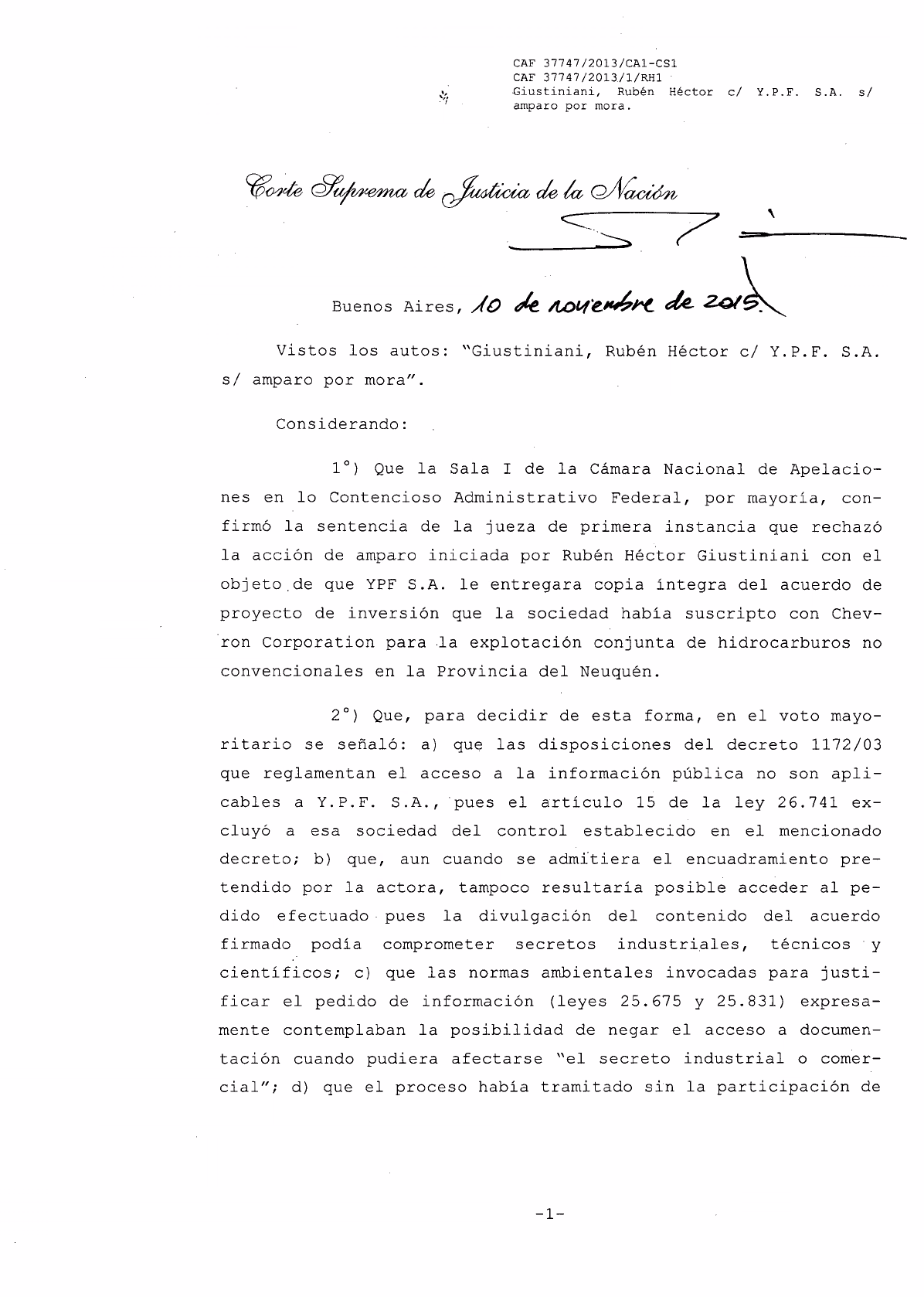 ¿Los fallos de la Corte Suprema son vinculantes?