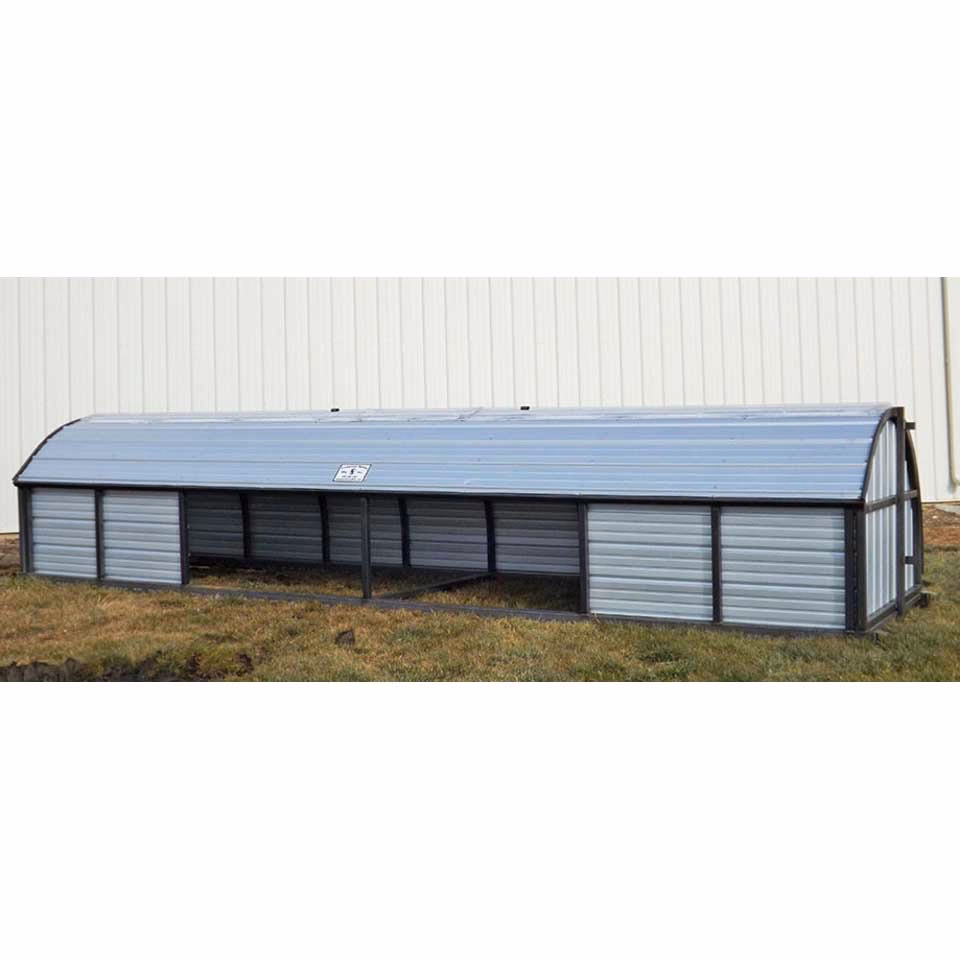 What is the easiest shelter to build in the woods?