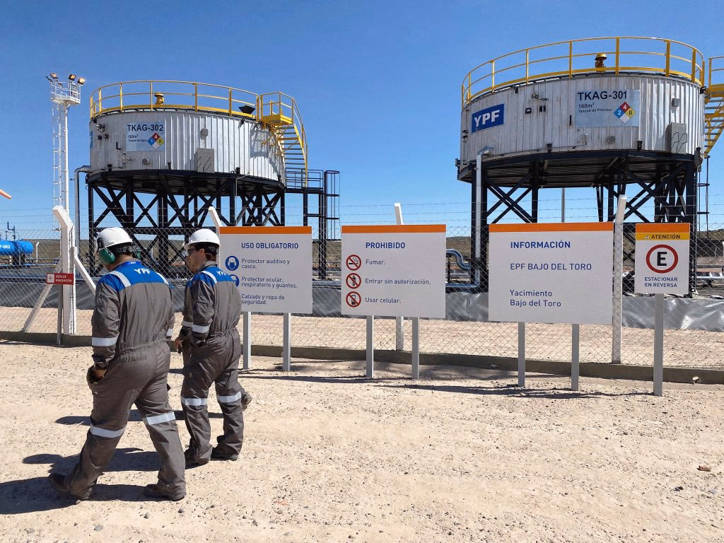 ¿Dónde hay petróleo en la Pampa?