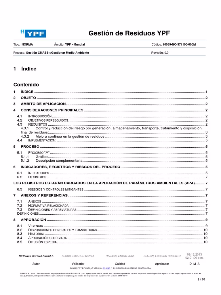 ¿Cuáles son los 4 tipos de residuos peligrosos?