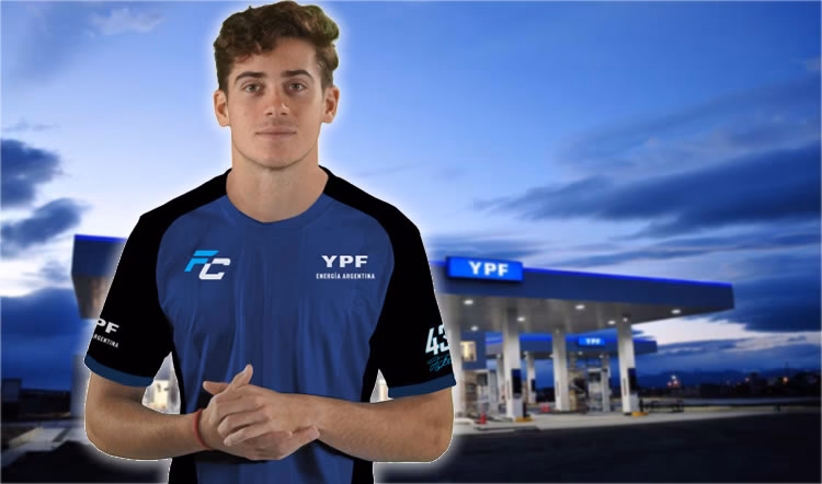 ¿Cómo puedo obtener la camiseta de Colapinto de YPF?