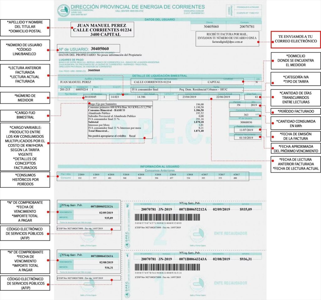 Guía Definitiva para Interpretar tu Factura YPF