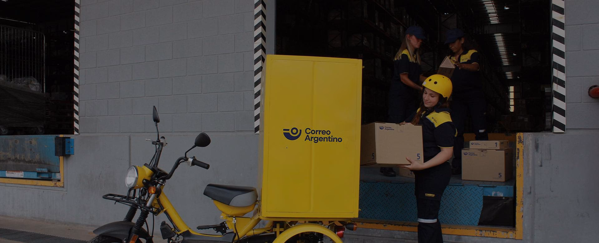 ¿Qué pasa si no estoy en casa para recibir un paquete de correo argentino?