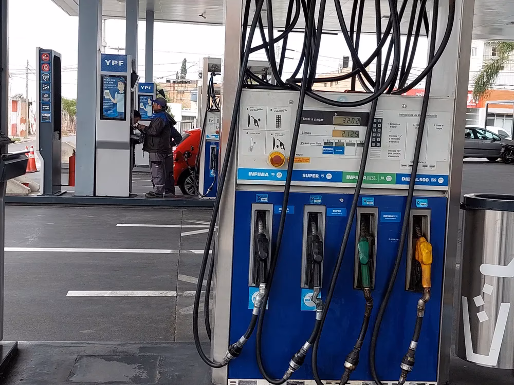 ¿Cuánto combustible se vende en Argentina?