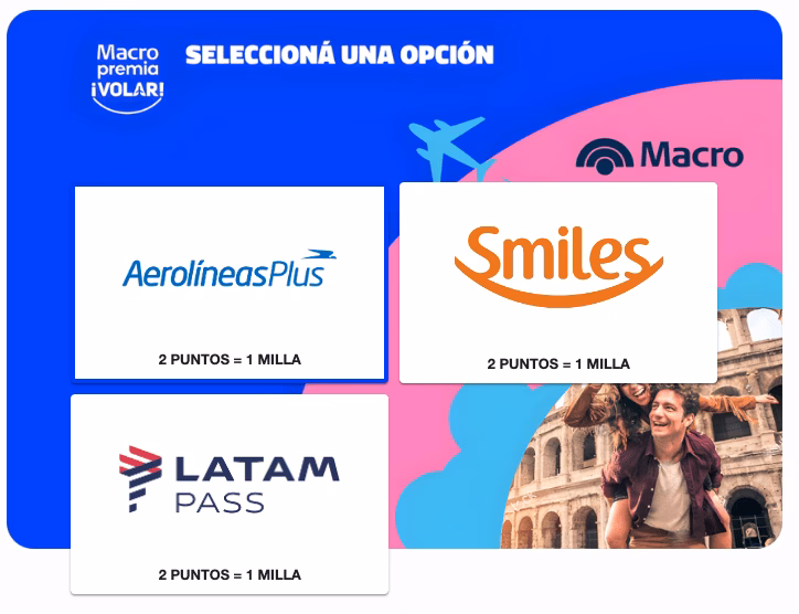 ¿Cómo se canjean los puntos de Macro premia?