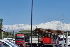 Duchas y lavandería camiones Megaparador YPF Perdriel