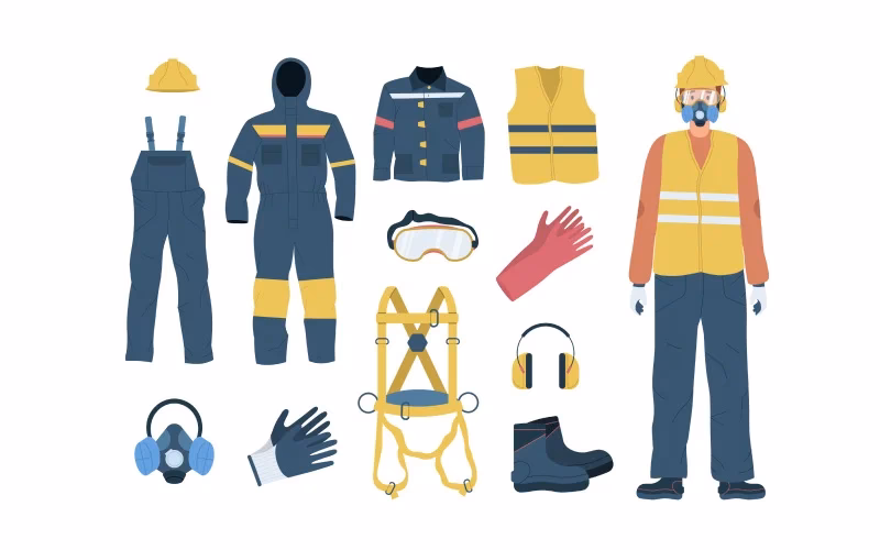 ¿Qué EPP se utiliza en la construcción?