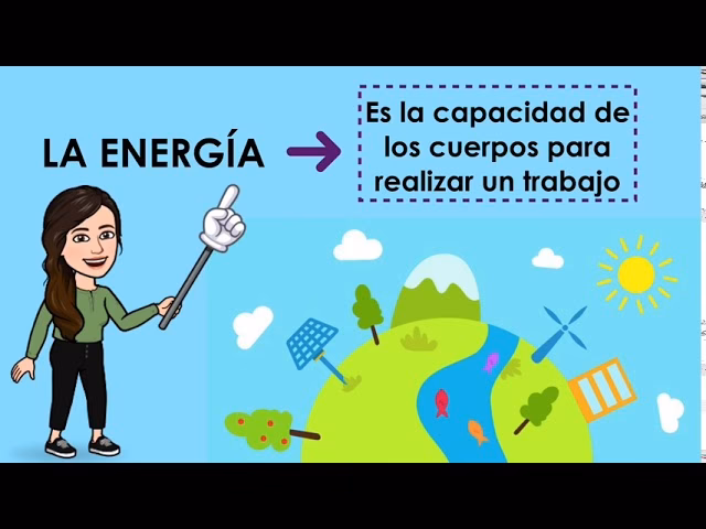 ¿Qué es la energía explicada para niños?