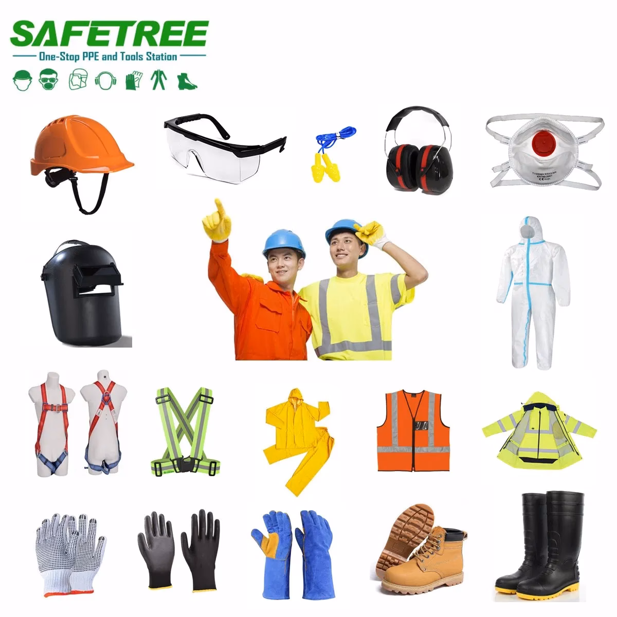 ¿Cuáles son los tipos de equipos de protección personal?