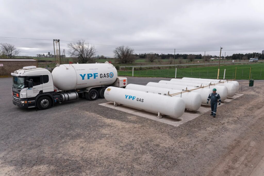 Guía de Capacidad de Garrafas de Gas YPF