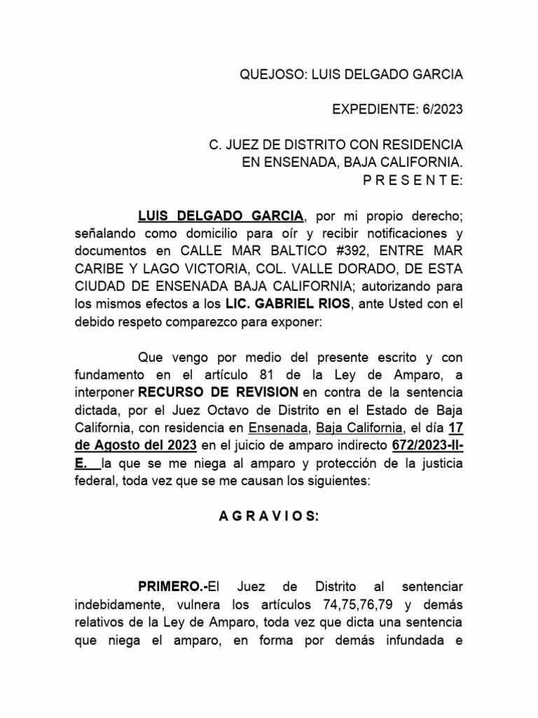 ¿Cuáles son las causas de improcedencia del juicio de amparo?