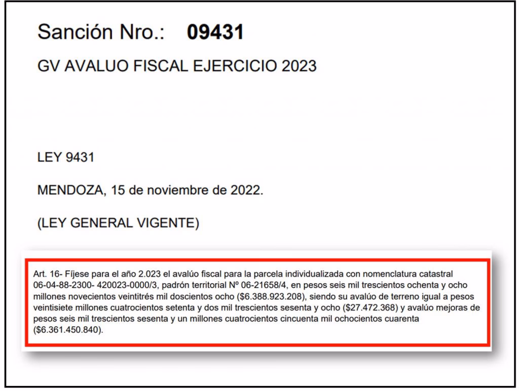 ¿Qué fue el fallo de Mendoza?