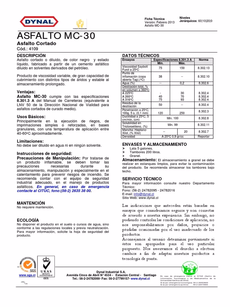 ¿Qué contiene la mezcla asfáltica?