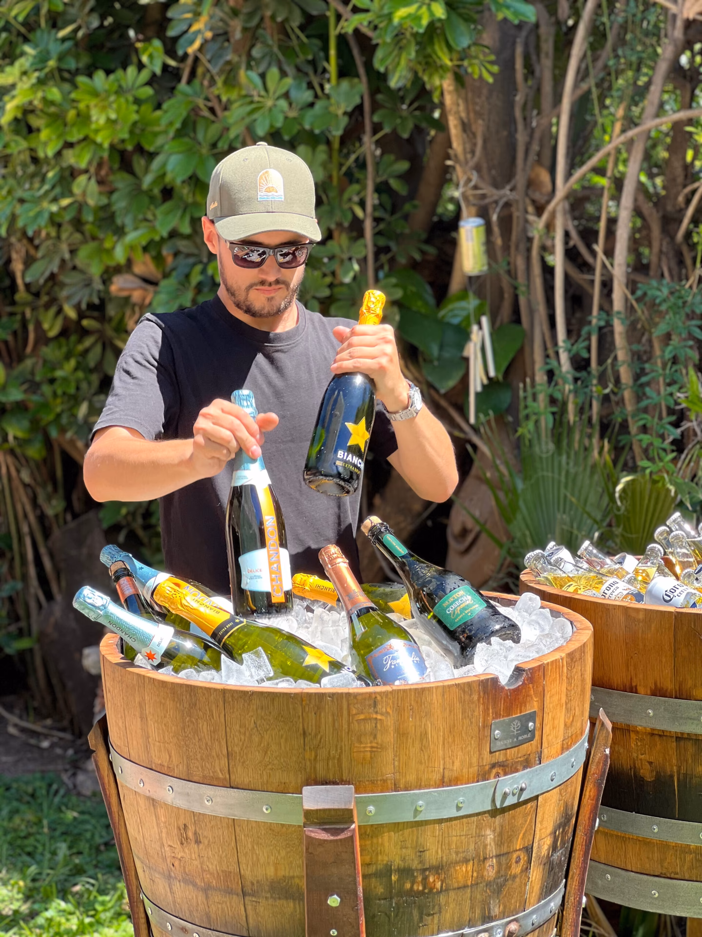 ¿Cuántos litros entran en una frapera?