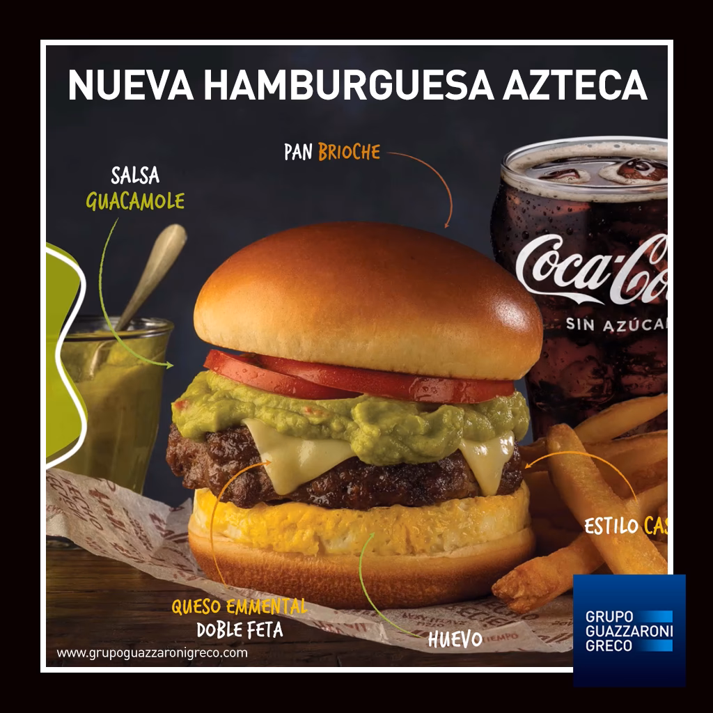 ¿Cuál es el valor nutricional de la hamburguesa?