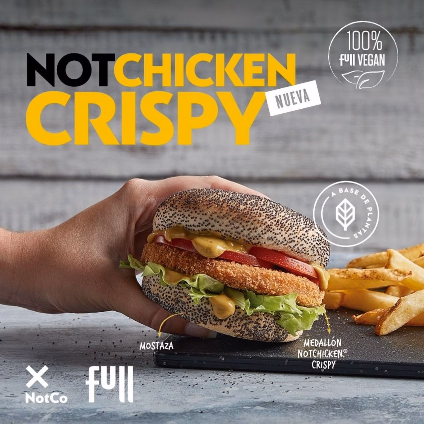 ¿Qué lleva la hamburguesa vegetariana?