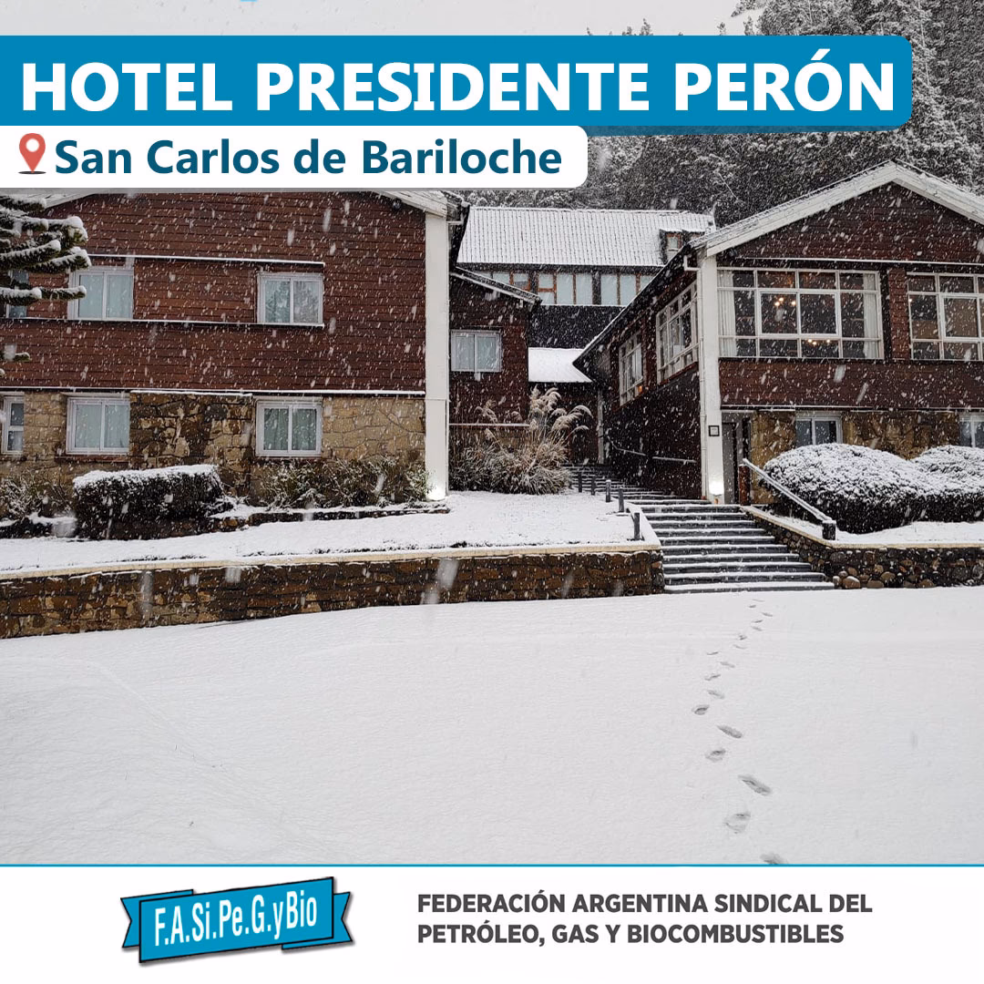 ¿Cómo se llama el hotel de luz y fuerza en Bariloche?