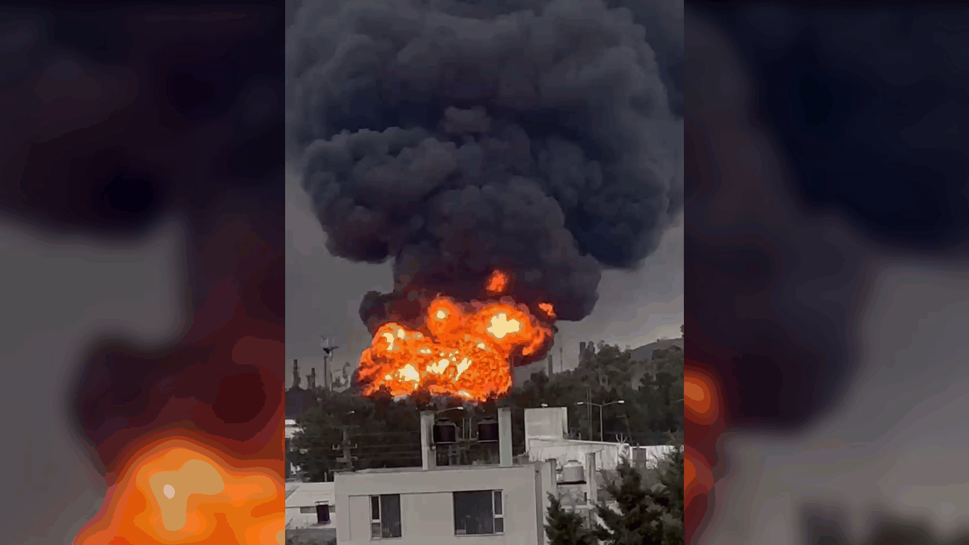 ¿Se prendio fuego YPF La Plata?