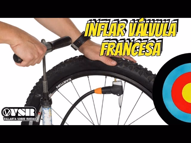 ¿Dónde puedo inflar las ruedas de mi bicicleta?