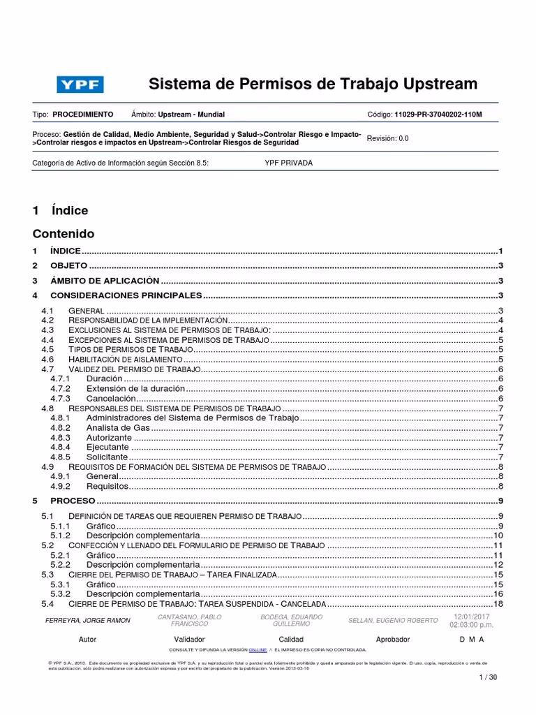¿Cuándo debo aplicar un permiso de trabajo seguro?