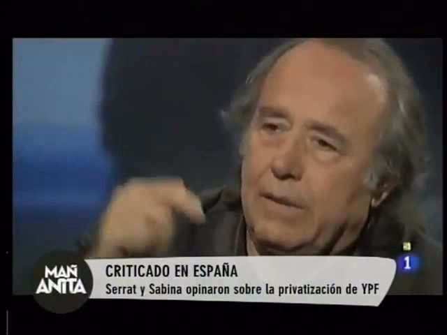 ¿Cuántas veces vino Serrat a Argentina?