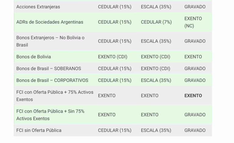Guía de Impuestos para Inversiones en Argentina