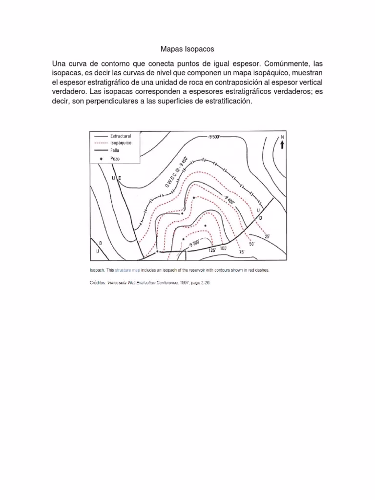 ¿Qué es un mapa de isolineas?