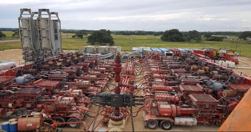 ¿Qué se utiliza para el fracking?