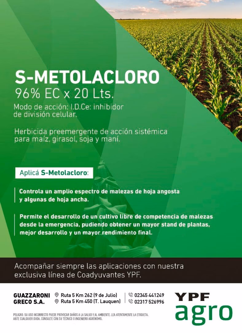 ¿Qué herbicidas contienen metolacloro?