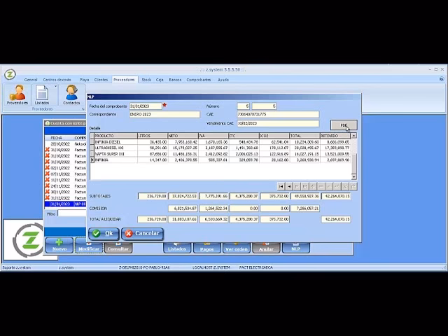 ¿Qué es una nota de líquido producto?