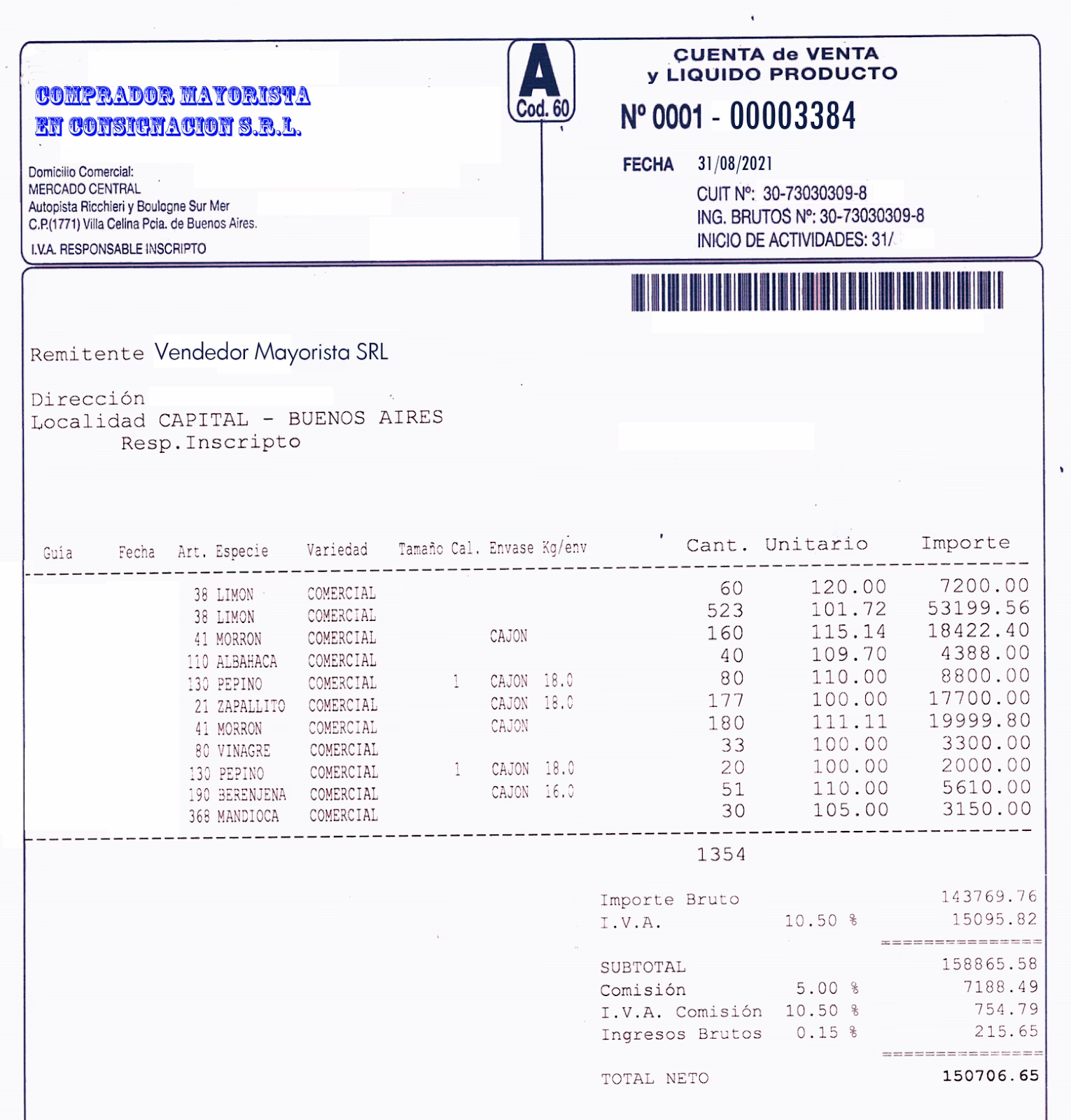 ¿Cuándo corresponde hacer la percepción de IVA?