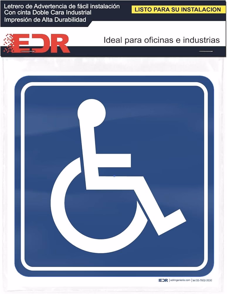 ¿Qué significa este símbolo ♿?