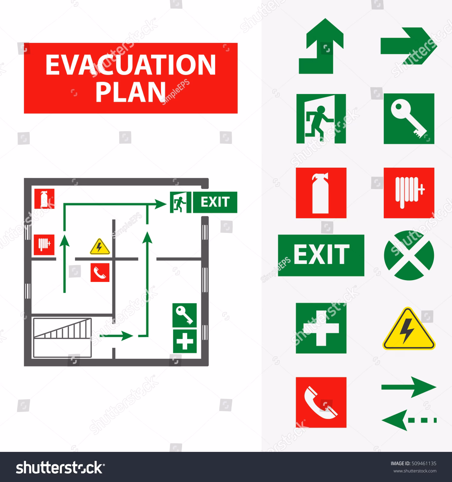 ¿Cuál es el plan de evacuación en caso de incendio?