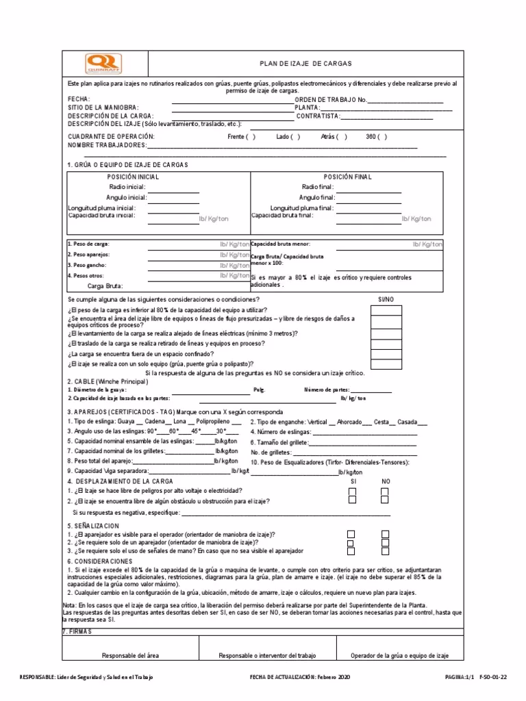 ¿Qué indica el artículo 371 respecto a la operación del equipo de izaje?