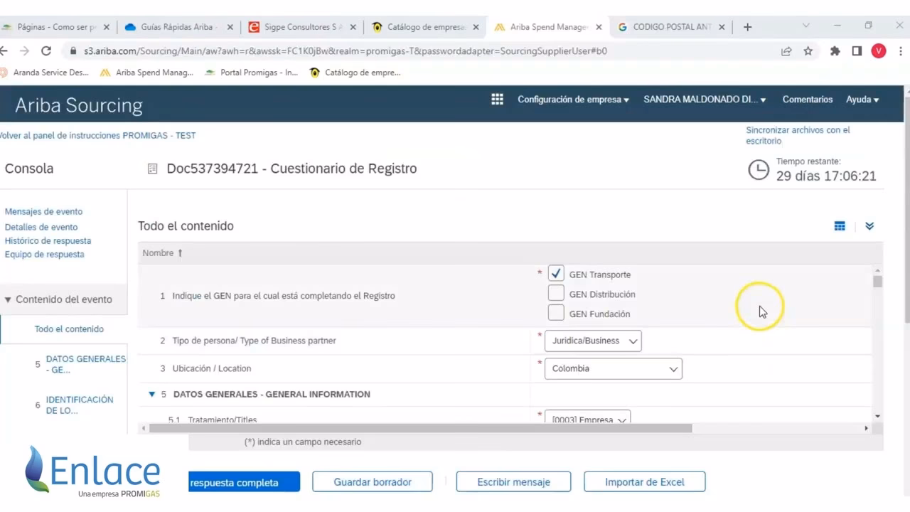 What is the Ariba portal?