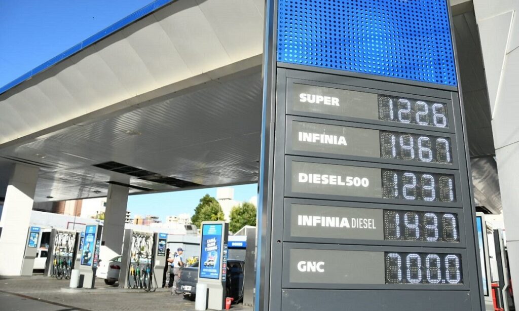 Aumento de nafta YPF en Bahía Blanca: los precios