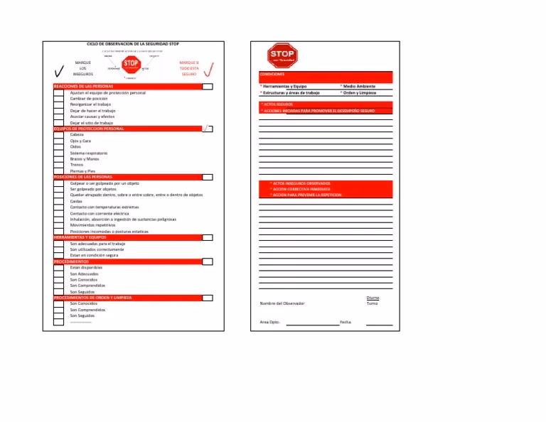 ¿Qué es un stop de seguridad?