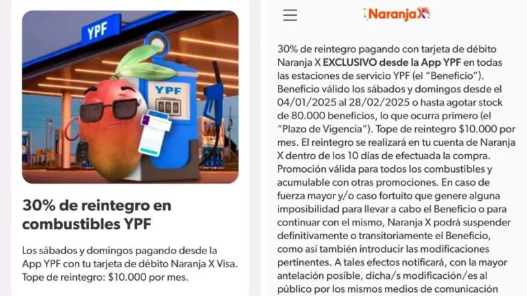 Tarjeta Naranja X: Nueva Fecha de Cierre