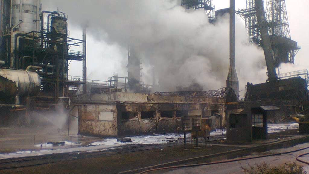 ¿Qué pasa si explota la refinería?