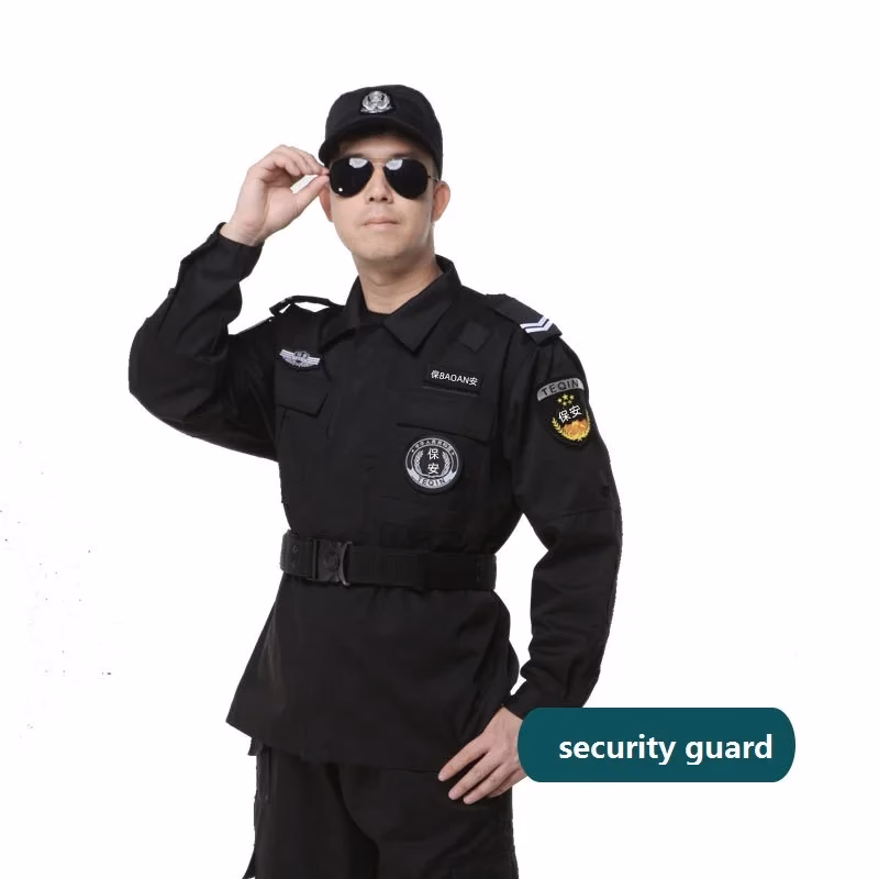 ¿Qué ropa usan los guardias de seguridad?