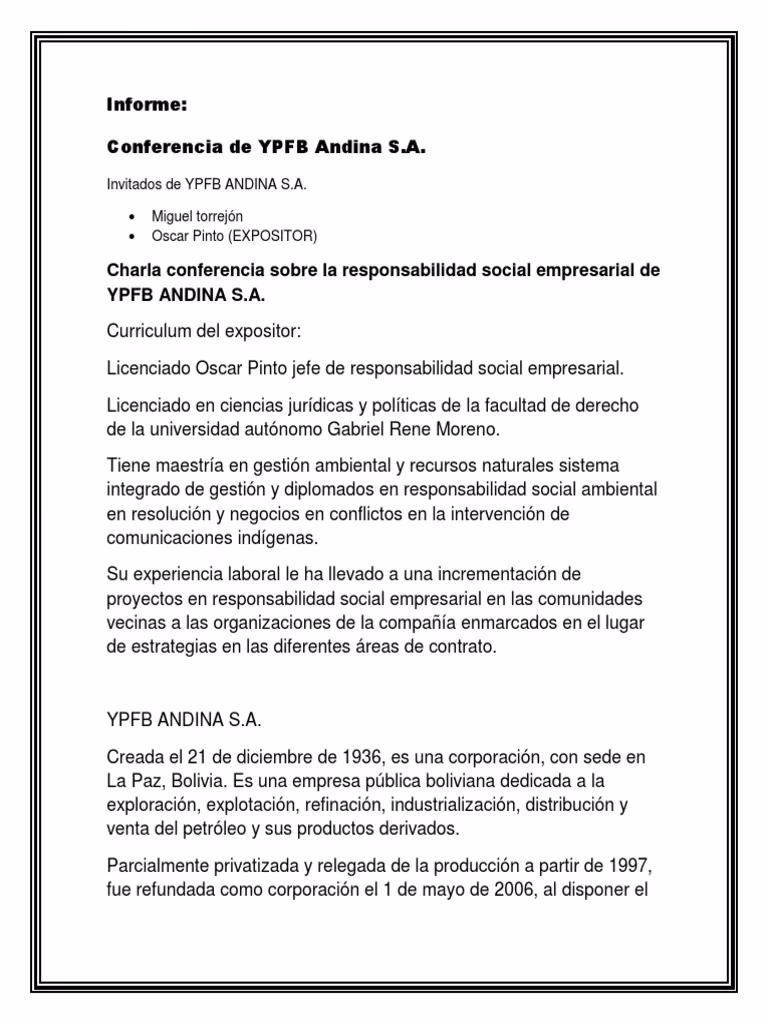 ¿Dónde puedo encontrar un informe de RSC?