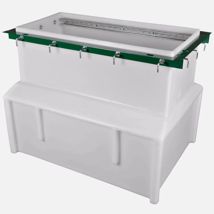 What is a dispenser sump?